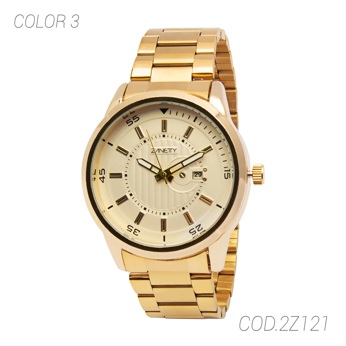 RELOJ RESISTENTE HOMBRE 2Z121 ZANETTY ZANETTY