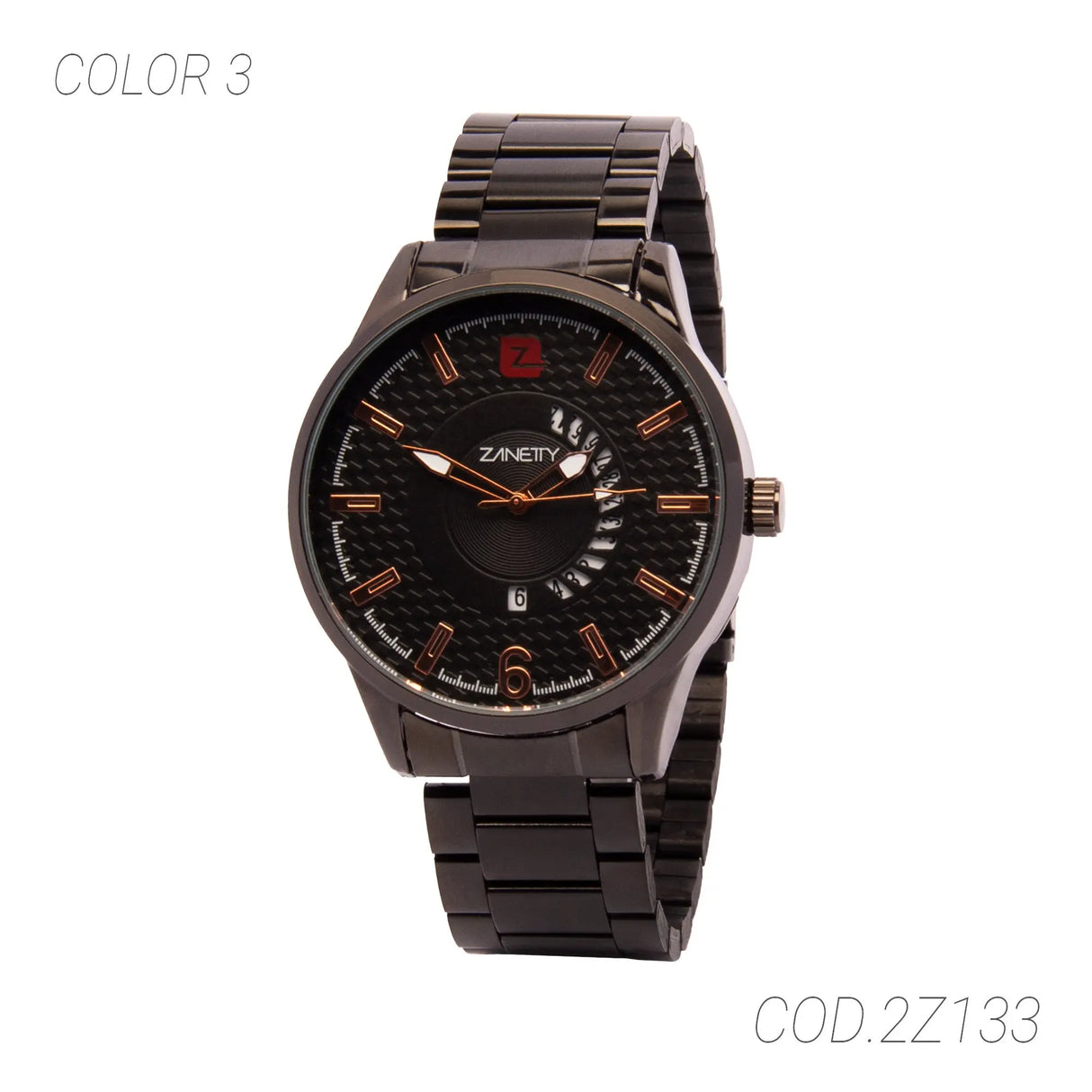 RELOJ RESISTENTE HOMBRE 2Z133 ZANETTY ZANETTY
