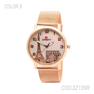 RELOJ RESISTENTE MUJER 2Z135R ZANETTY ZANETTY