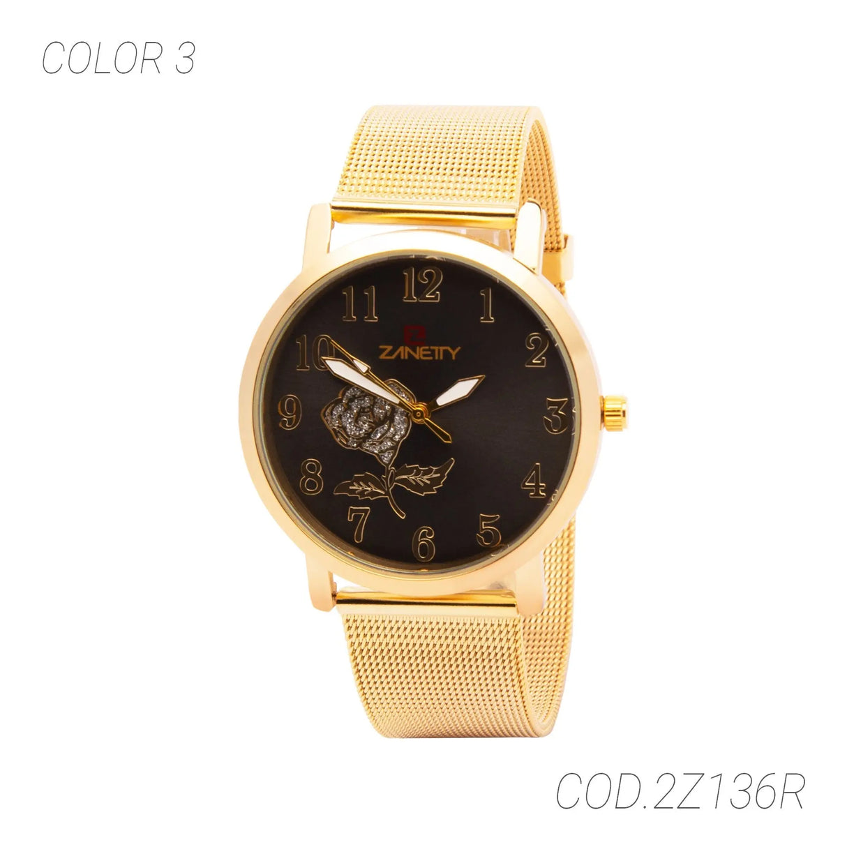 RELOJ RESISTENTE MUJER 2Z136R ZANETTY ZANETTY
