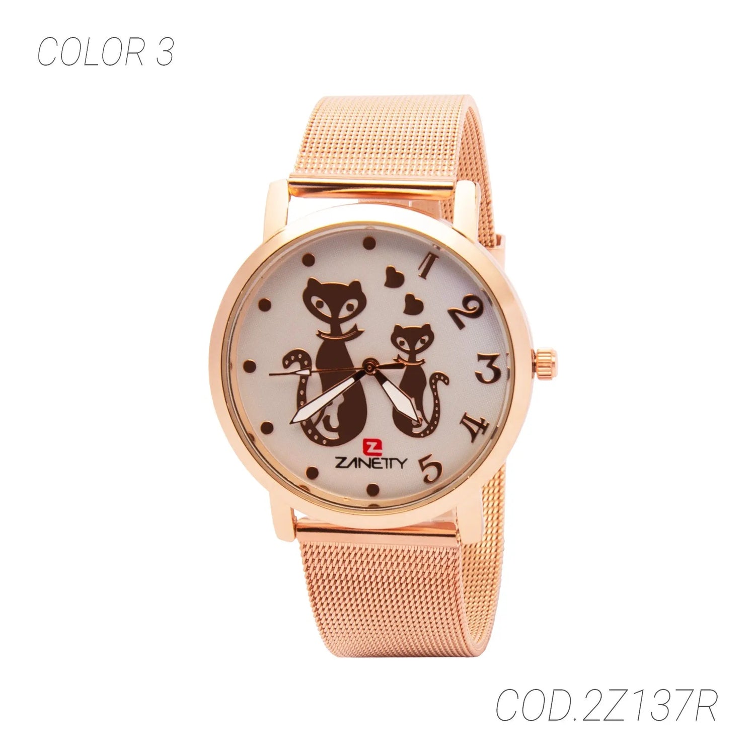 RELOJ RESISTENTE MUJER 2Z137R ZANETTY ZANETTY