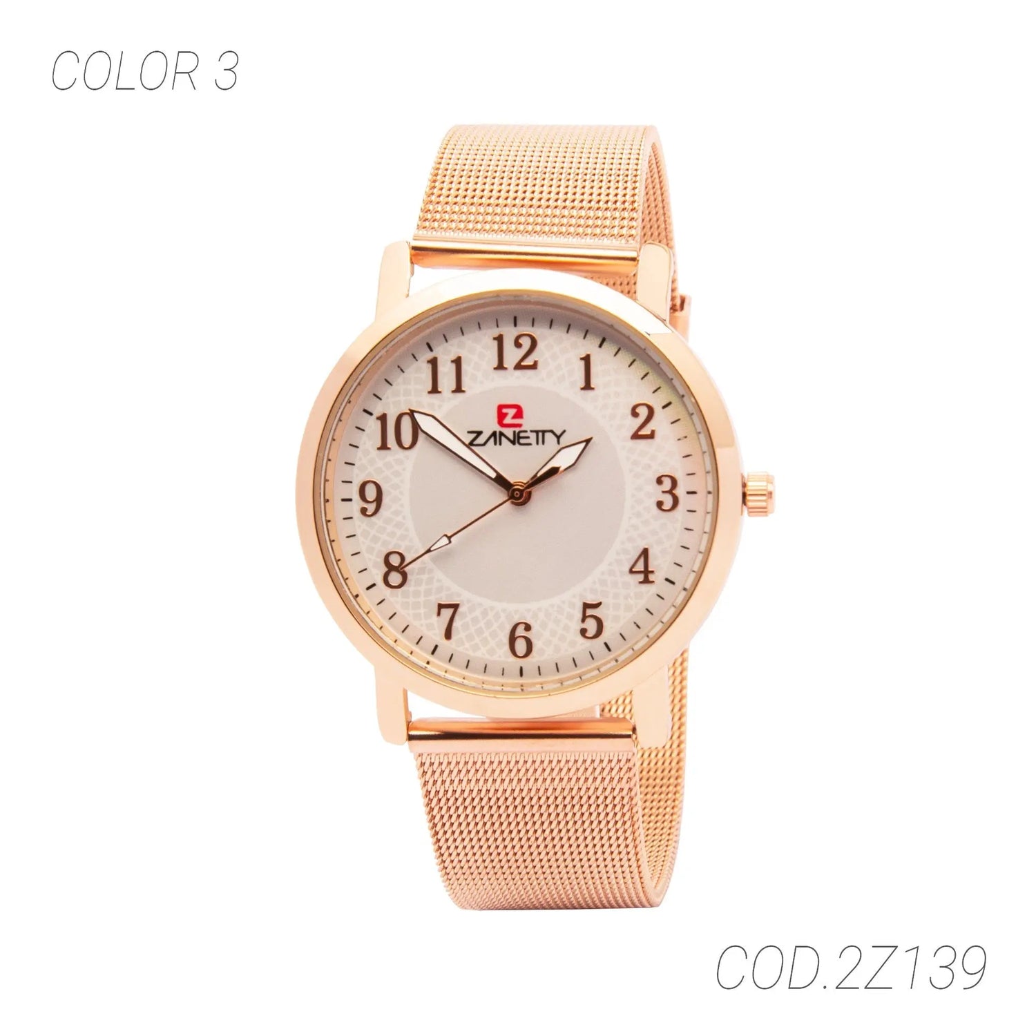 RELOJ RESISTENTE MUJER 2Z139 ZANETTY ZANETTY