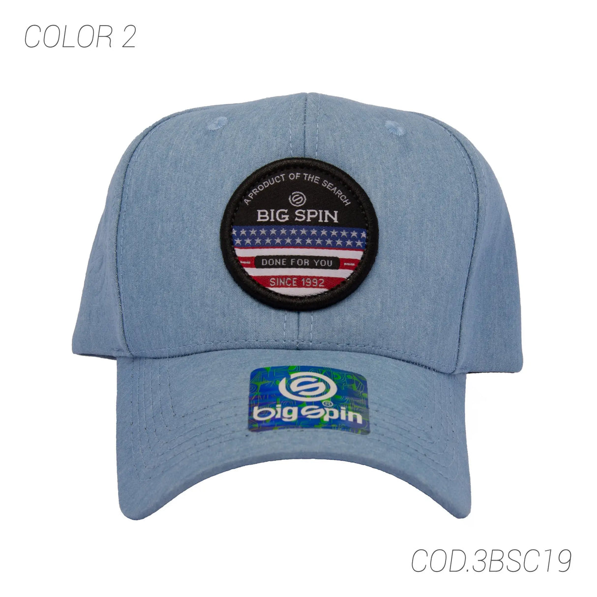 GORRA CON BROCHE UNISEX 3BSC19 BIGSPIN BIGSPIN