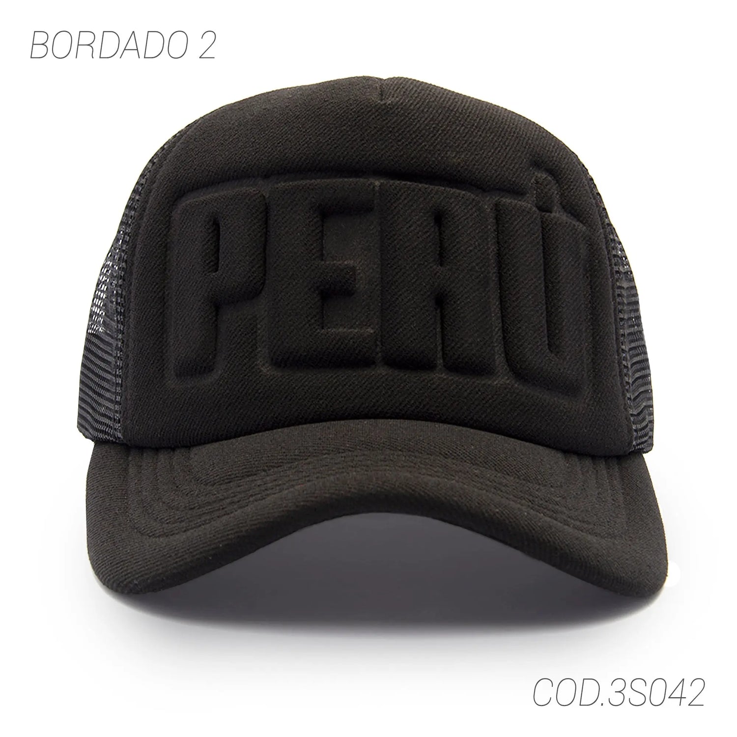 GORRA CON BROCHE UNISEX 3S042 PERU SUNTIME