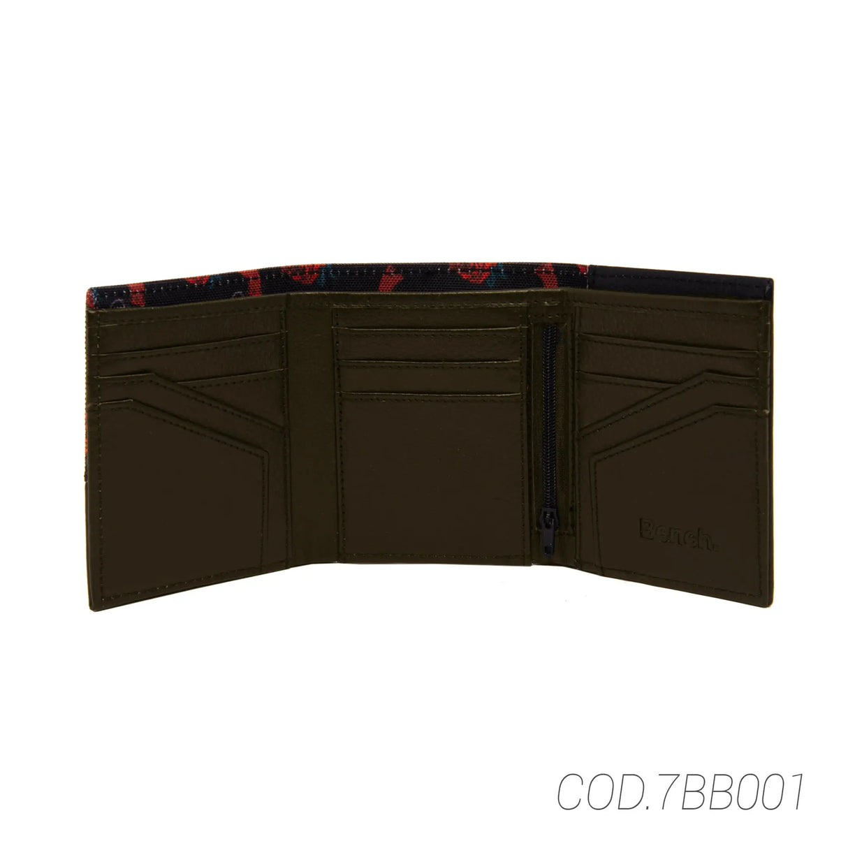 BILLETERA HOMBRE TRIPLE PLIEGO 7BB001 BENCH BENCH