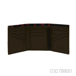 BILLETERA HOMBRE TRIPLE PLIEGO 7BB001 BENCH BENCH