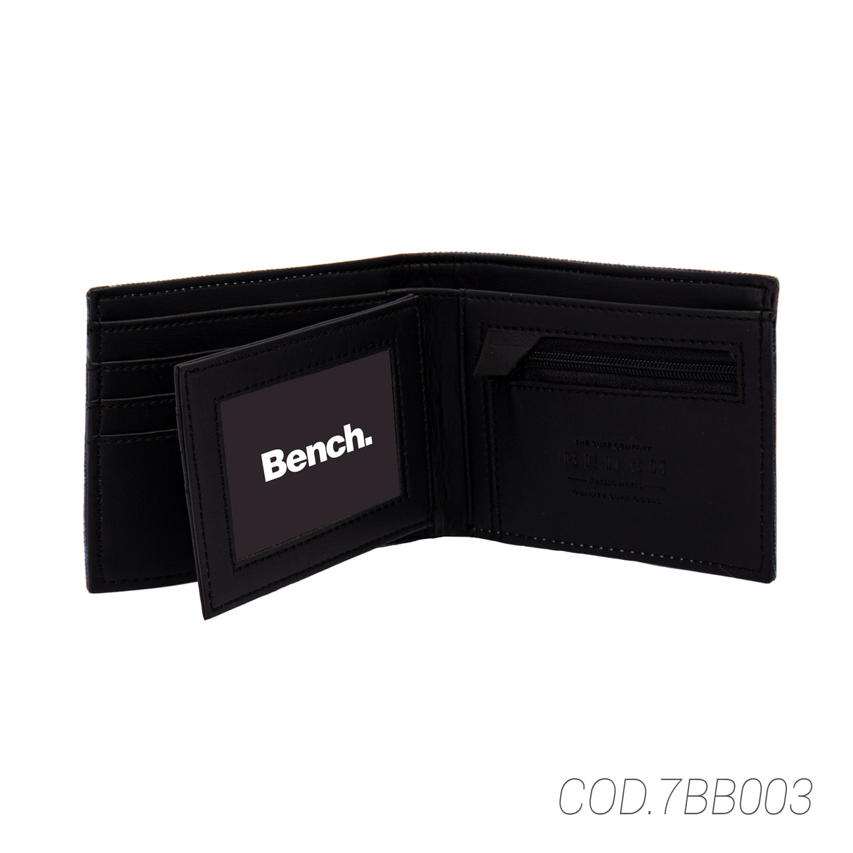 BILLETERA HOMBRE DOBLE PLIEGO 7BB003 BENCH