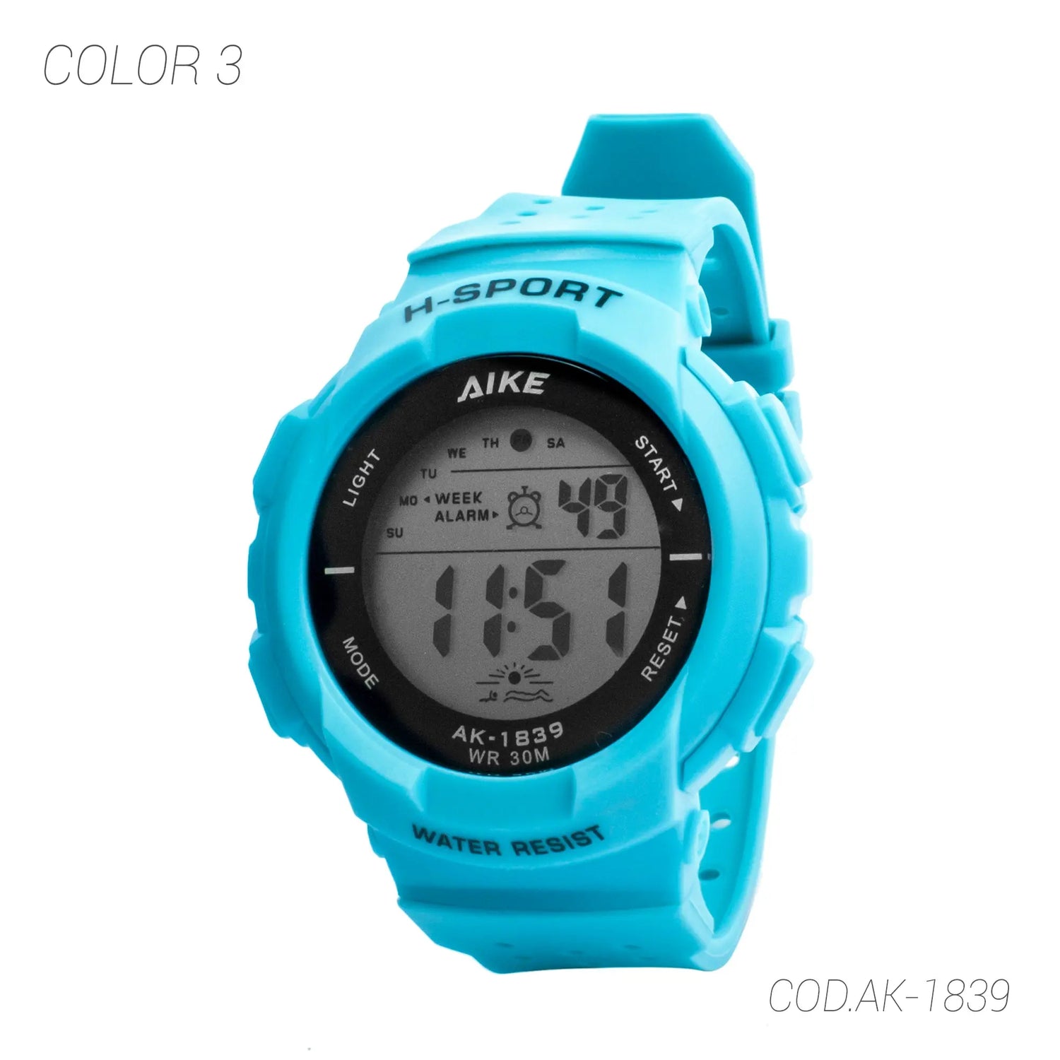 RELOJ ACUATICO MUJER AK-1839 JIASEN SPORTWATCH