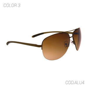 LENTES DE SOL UV400 UNISEX ALU4 GIOREN SUNTIME