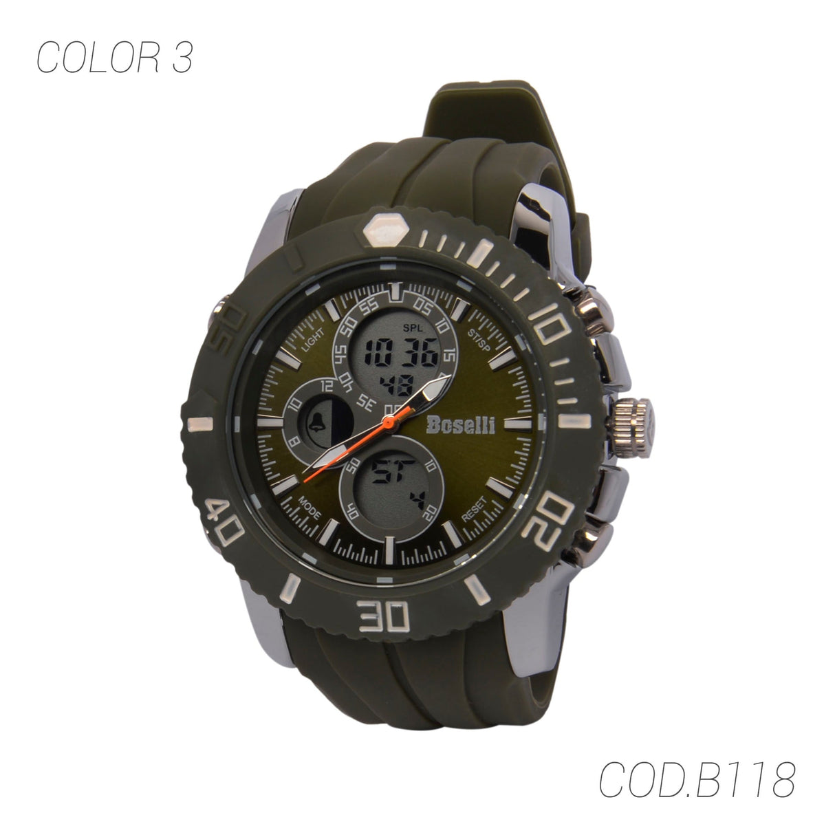 RELOJ ACUATICO HOMBRE B118 BOSELLI