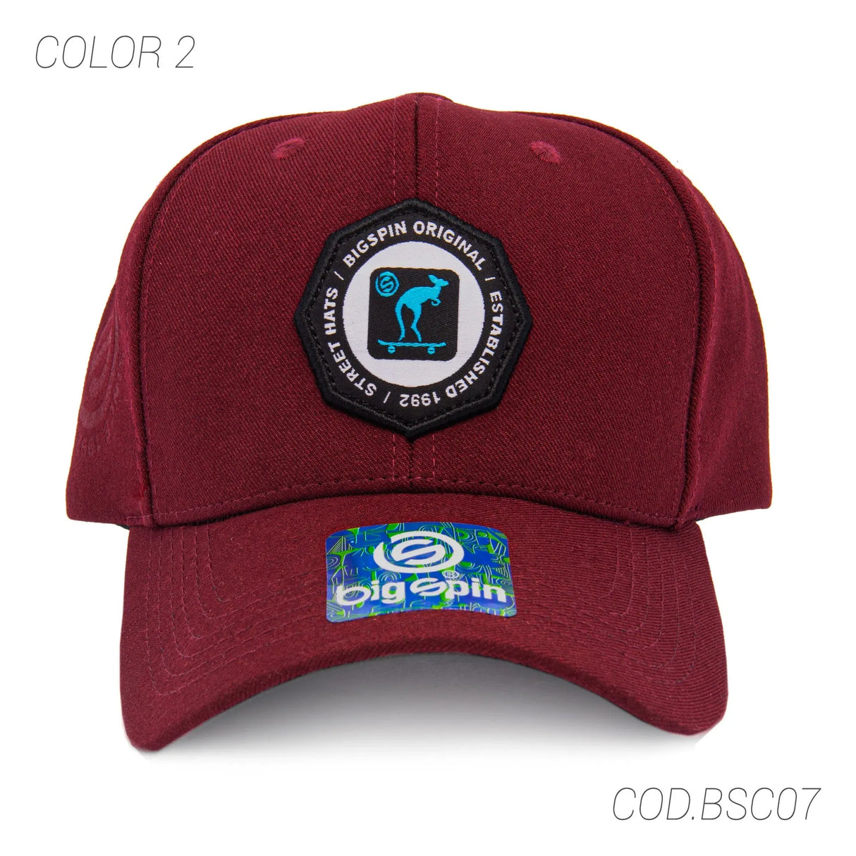 GORRA CON BROCHE UNISEX BSC07 BIGSPIN BIGSPIN