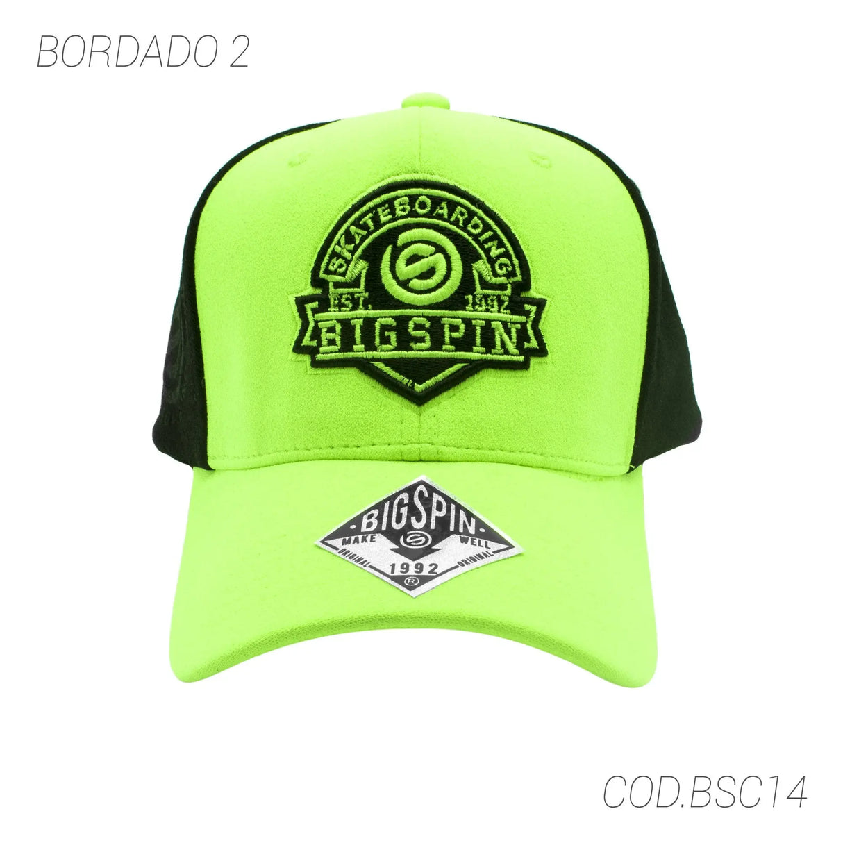 GORRA CON BROCHE UNISEX BSC14 BIGSPIN BIGSPIN