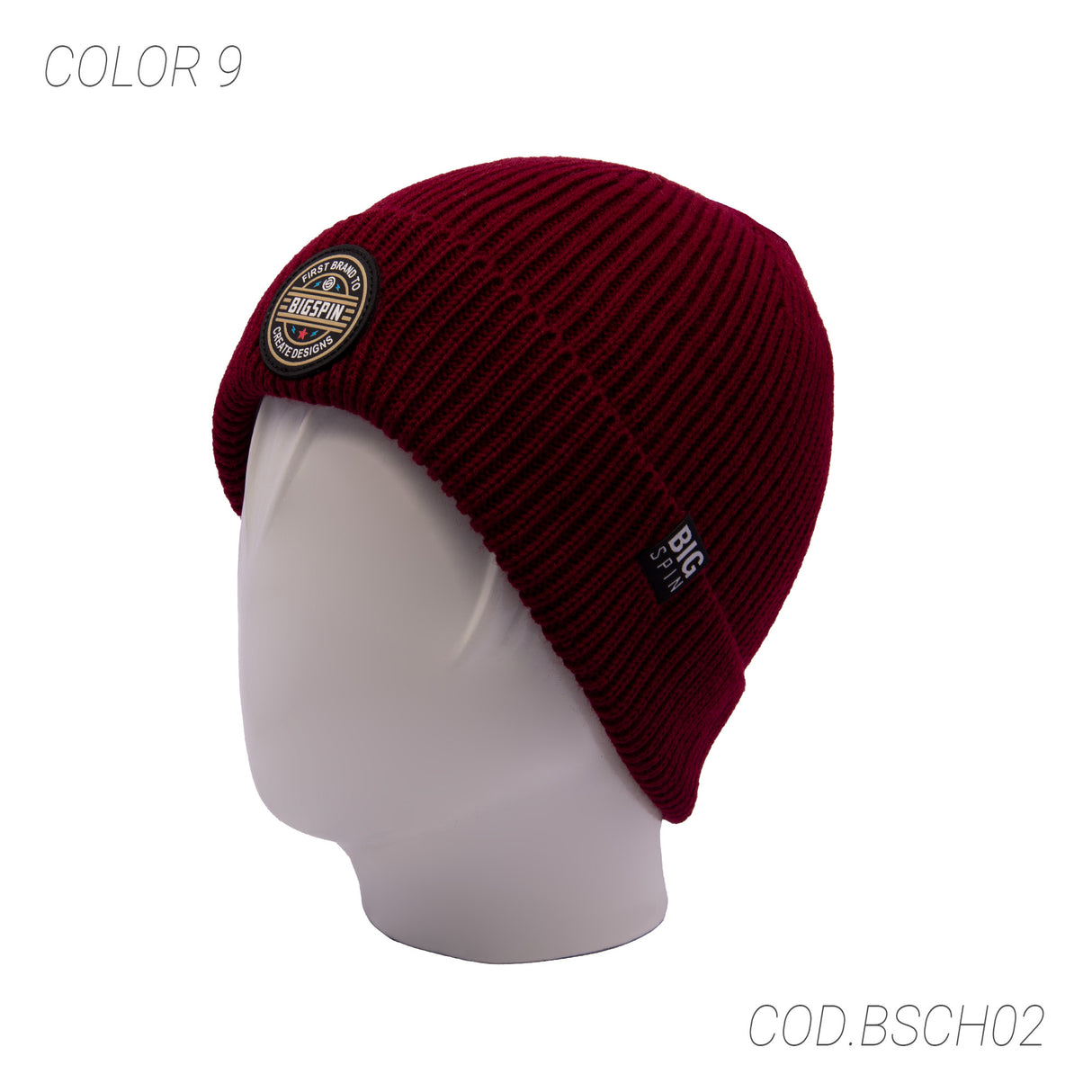 BEANIE BORDADO UNISEX BSCH02 BIGSPIN