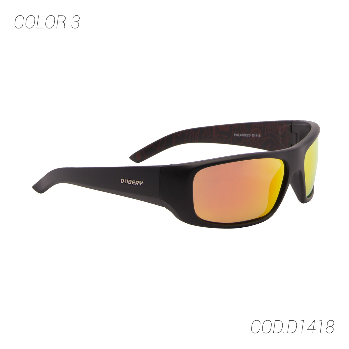 LENTES DE SOL POLARIZADOS UNISEX D1418 DUBERY