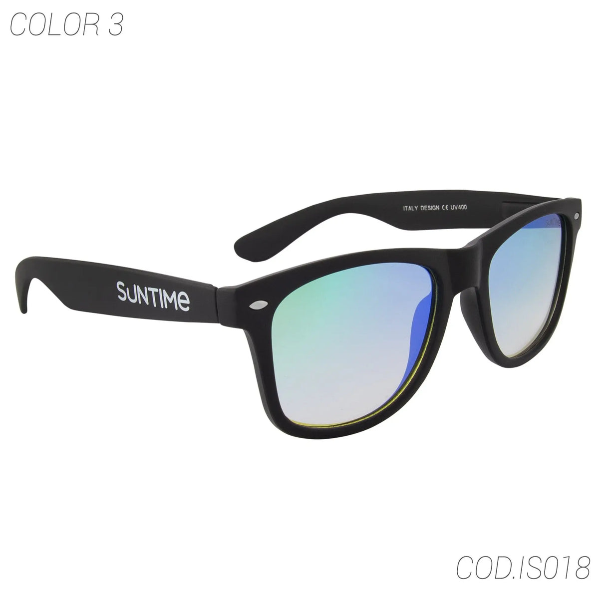 LENTES DE SOL UV400 UNISEX D19-IS018 SUNTIME SUNTIME