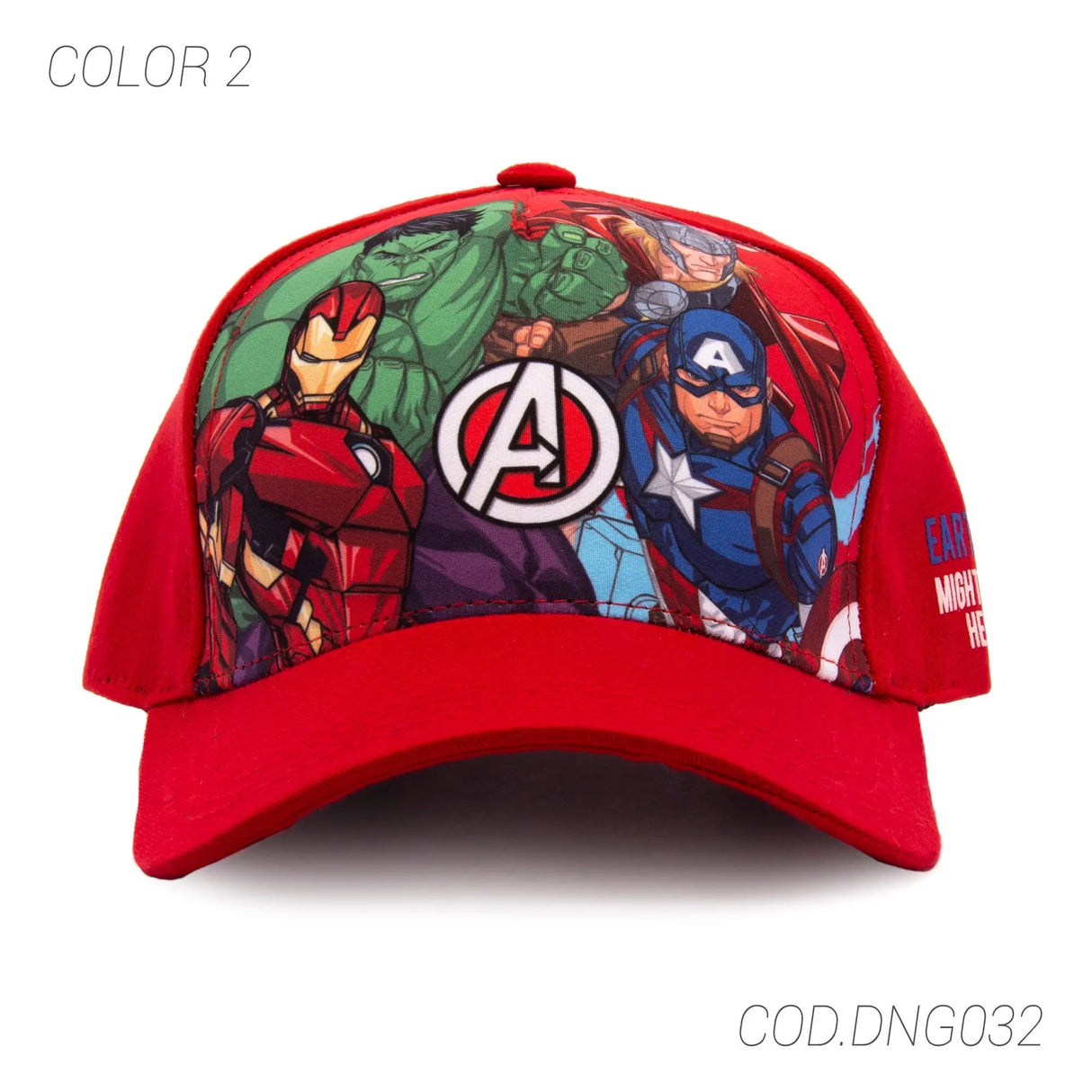 GORRA CON BROCHE KIDS DNG032 MARVEL MARVEL