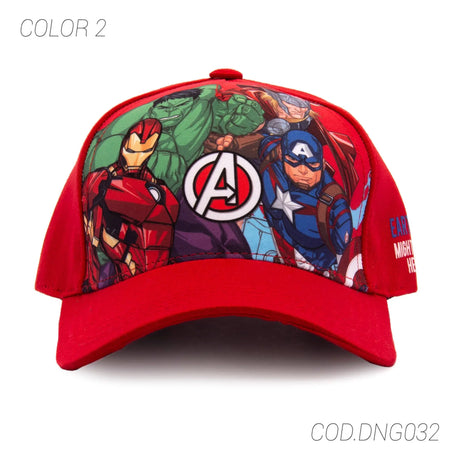 GORRA CON BROCHE KIDS DNG032 MARVEL MARVEL