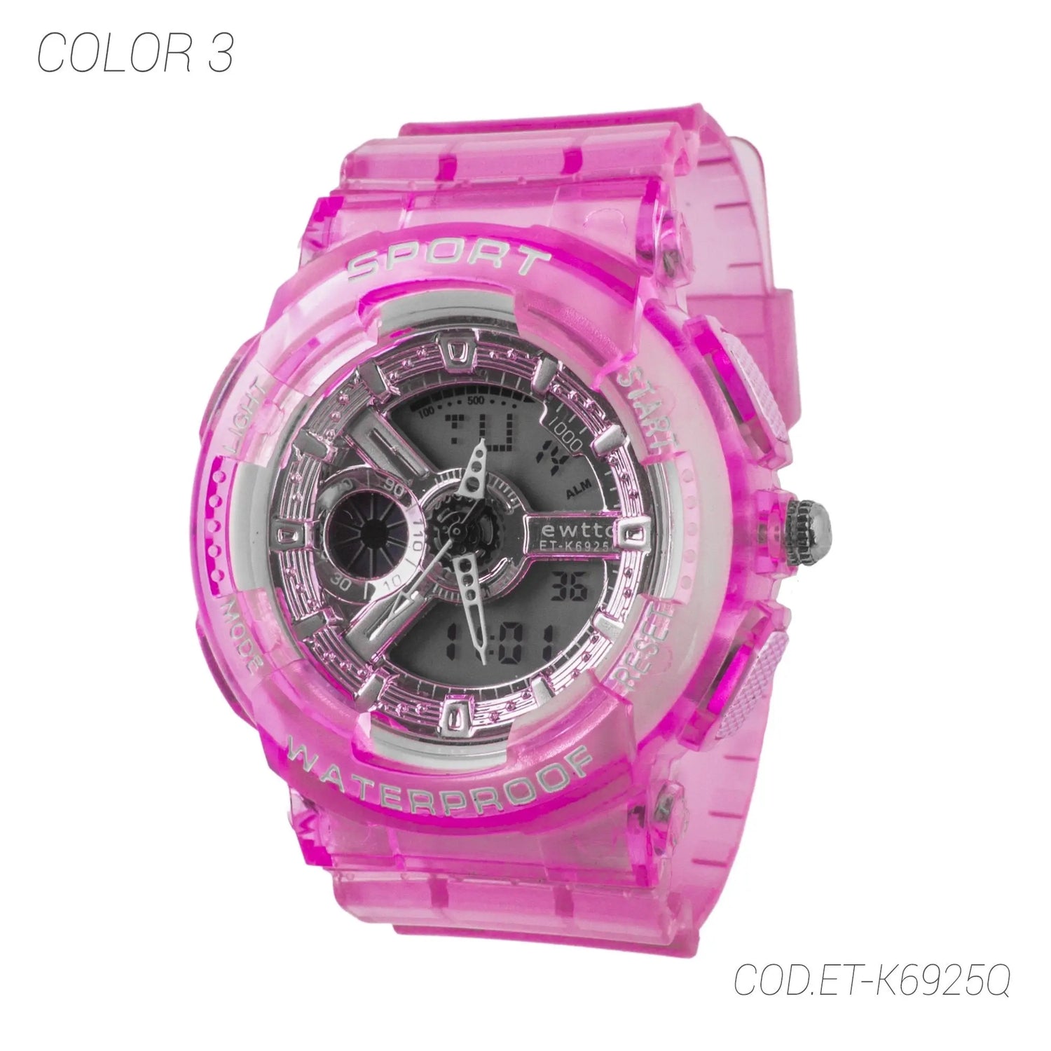 RELOJ RESISTENTE MUJER ET-K6925Q EWTTO EWTTO