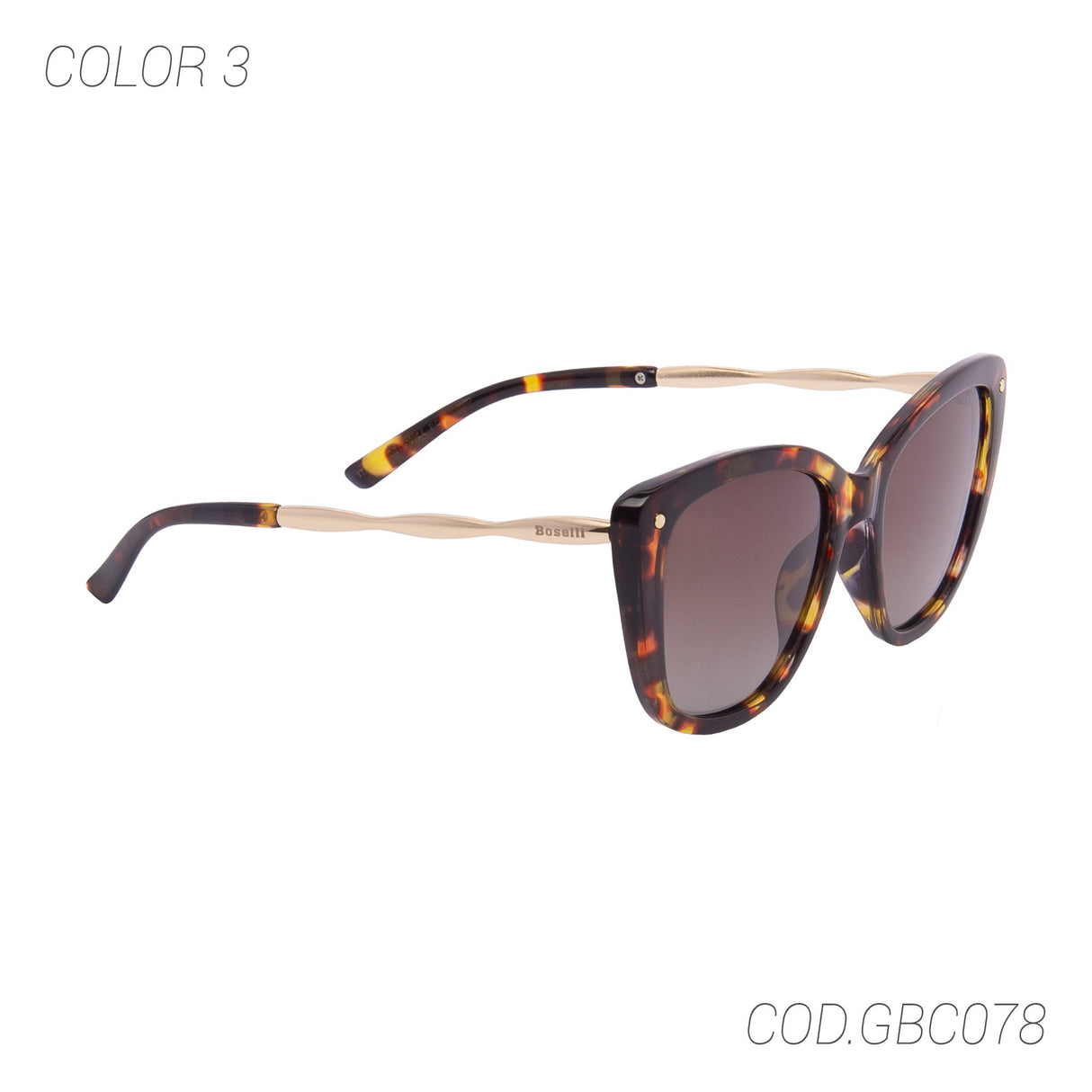 LENTES DE SOL POLARIZADOS MUJER GBC078 BOSELLI