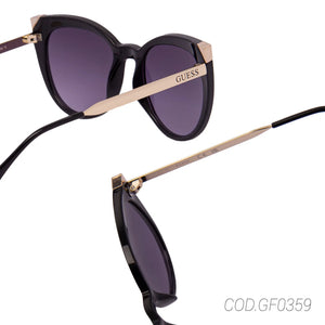 LENTES DE SOL UV400 MUJER GF0359 01B GUESS GUESS
