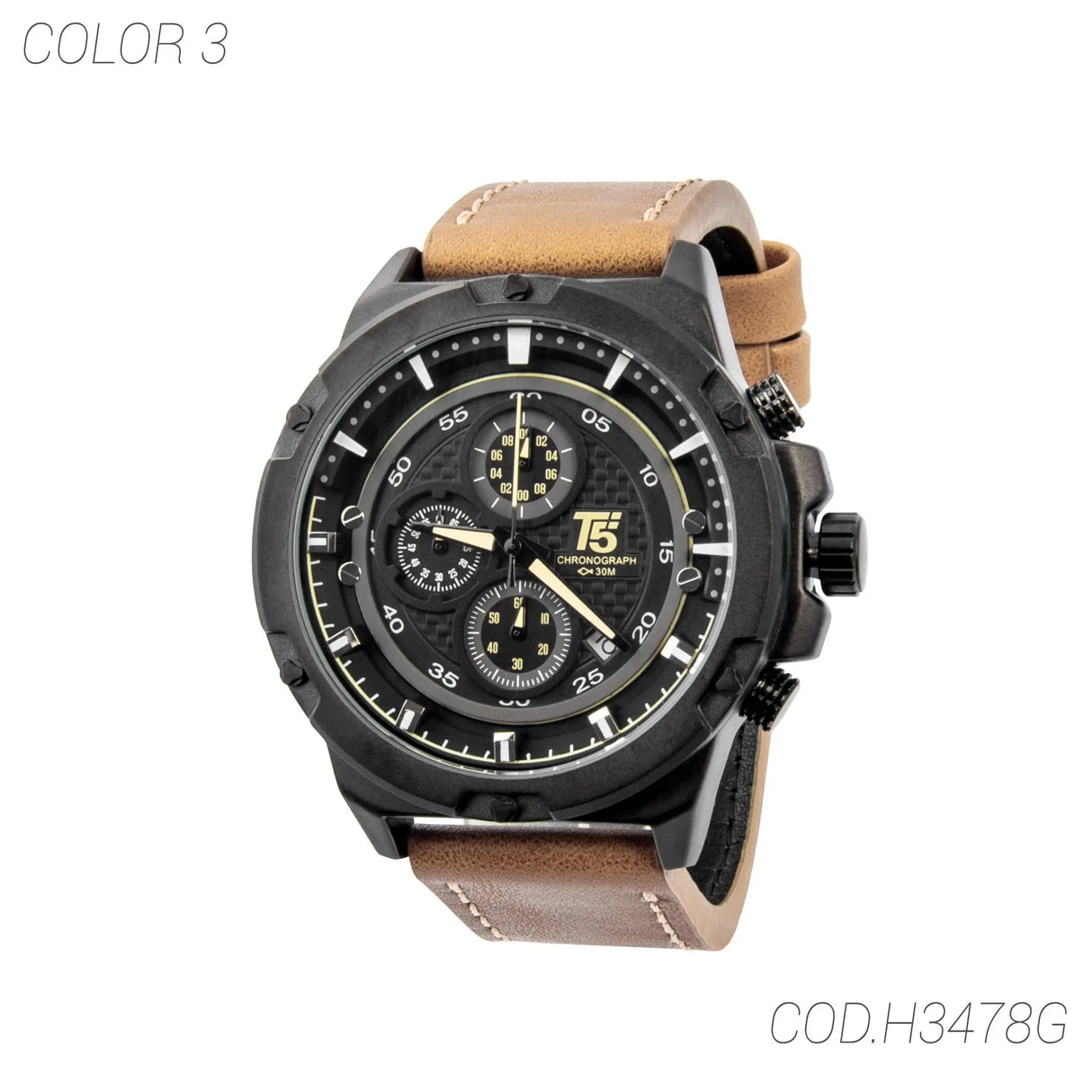 RELOJ ACUATICO HOMBRE H3478G T5 T5
