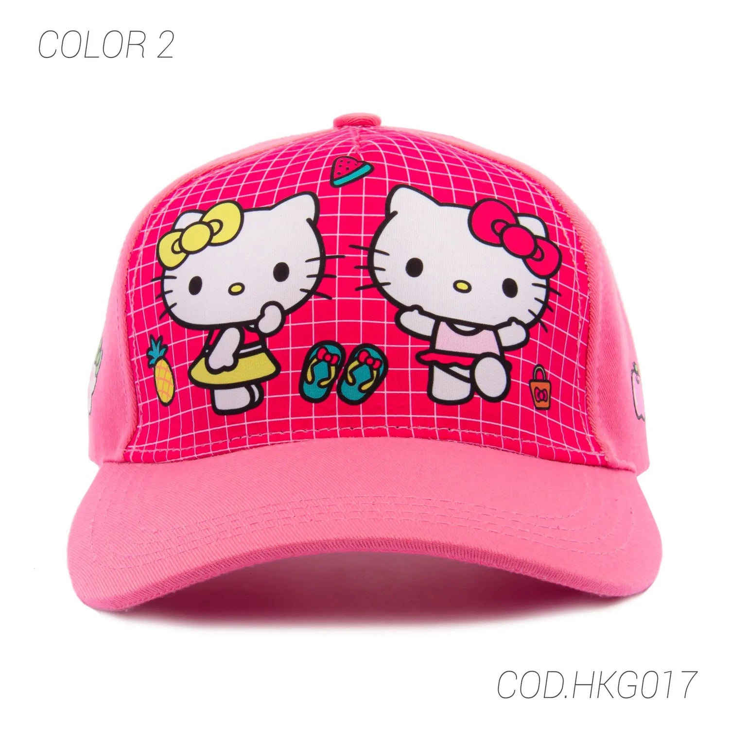 GORRA CON BROCHE KIDS HKG017 HELLO KITTY HELLO KITTY