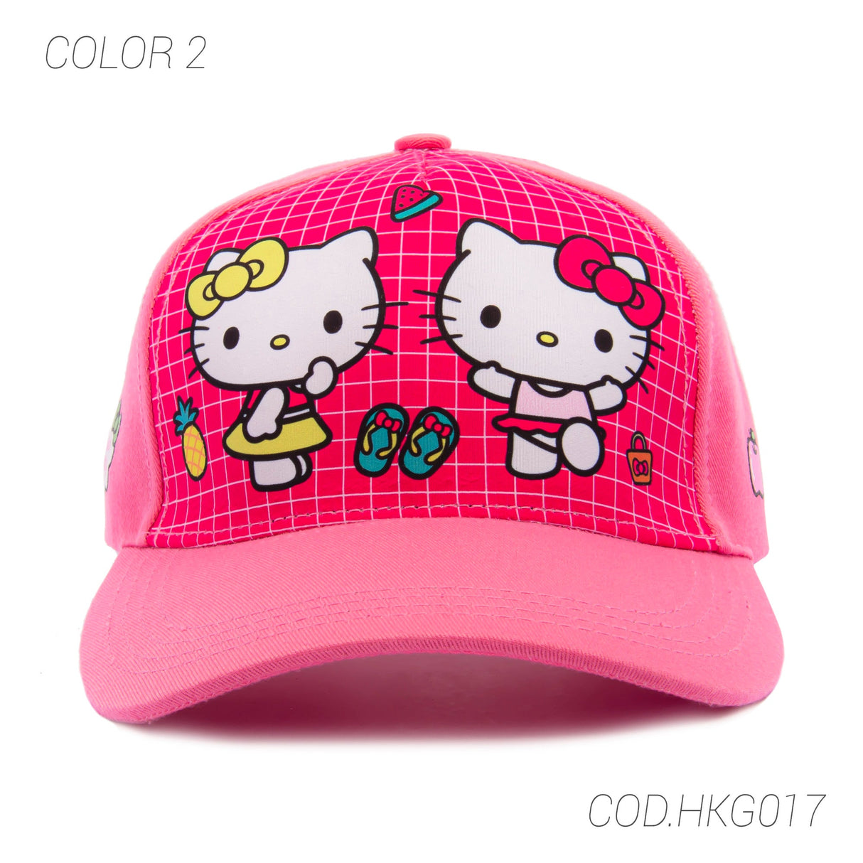 GORRA CON BROCHE KIDS HKG017 HELLO KITTY