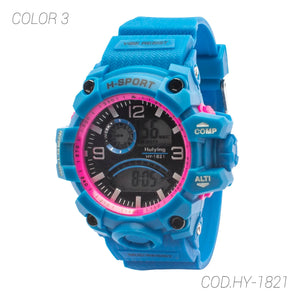 RELOJ ACUATICO MUJER HY-1821 JIASEN SPORTWATCH
