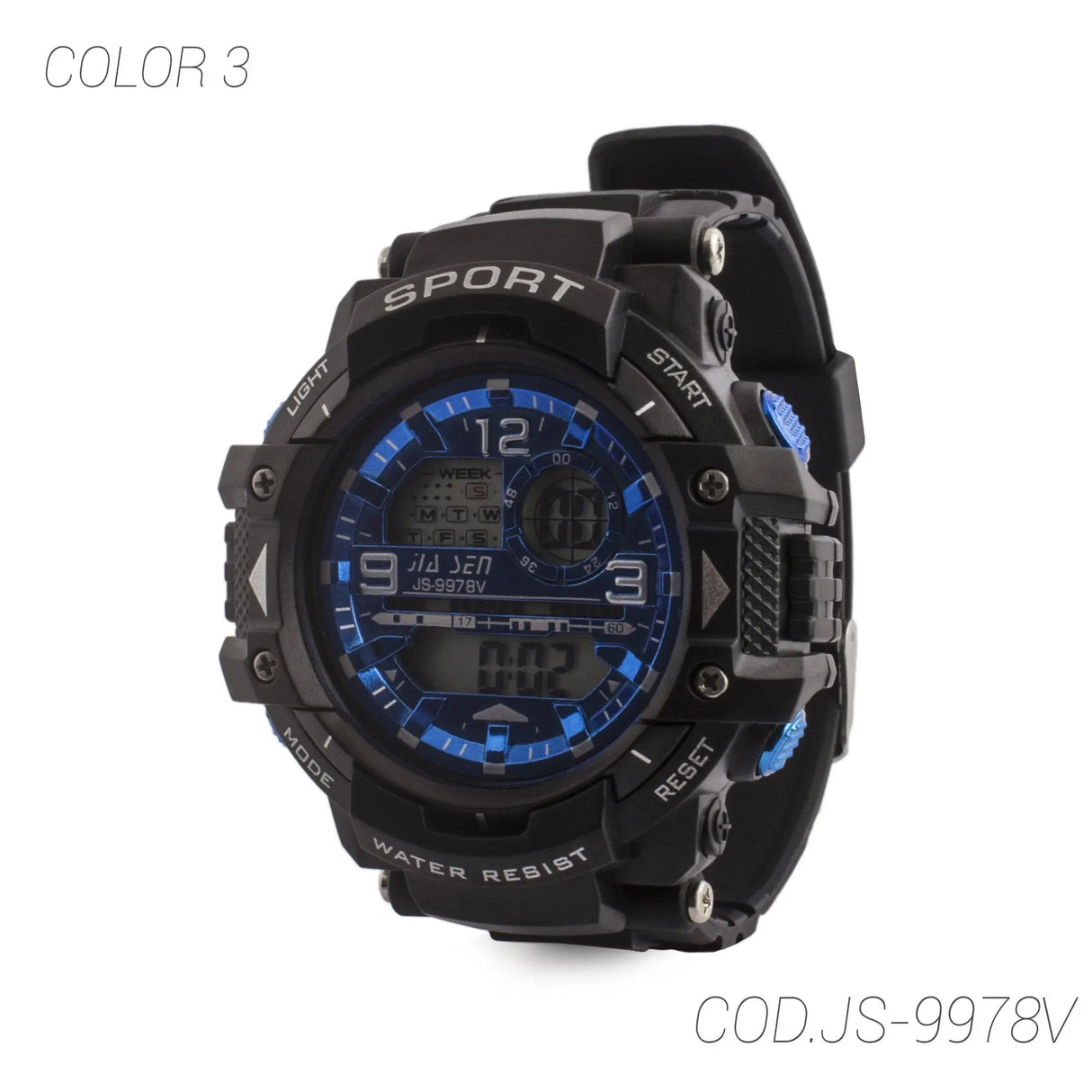 RELOJ ACUATICO MUJER JS-9978V JIASEN SPORTWATCH