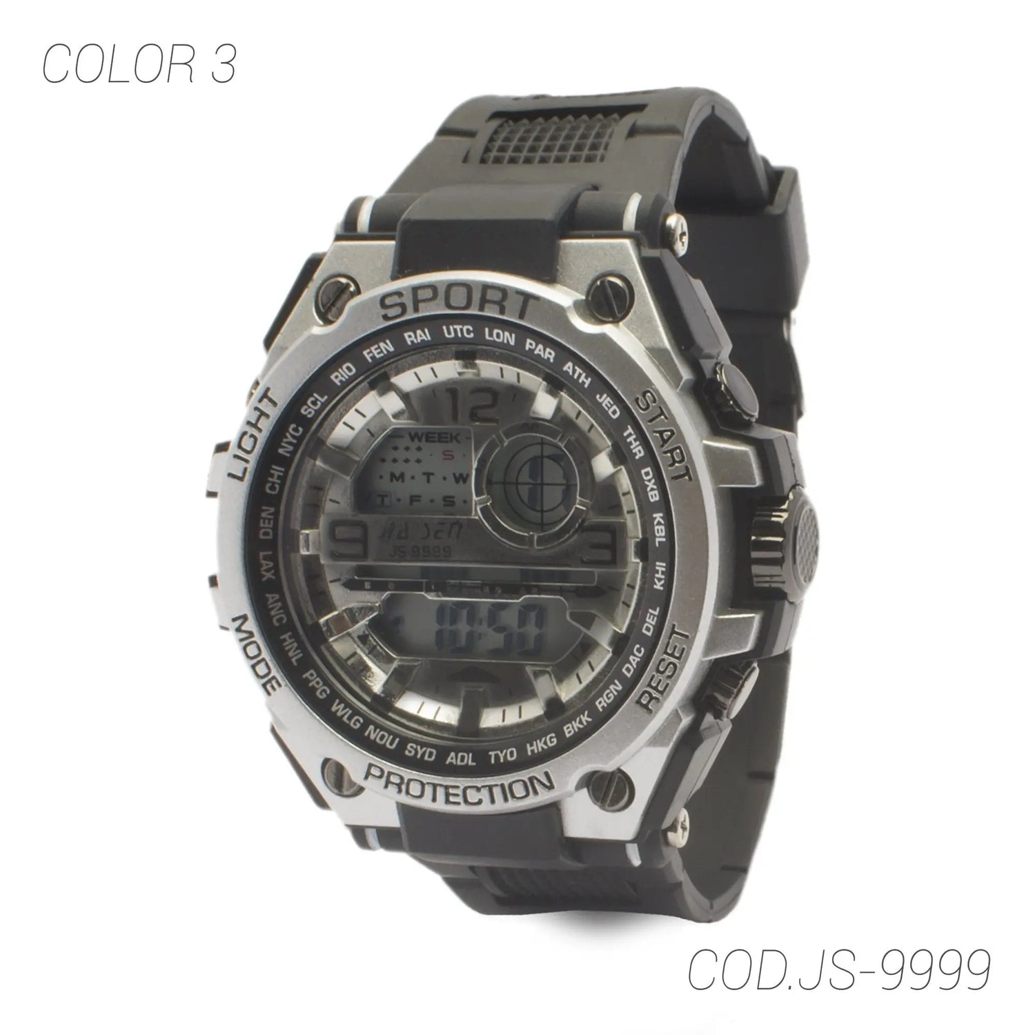 RELOJ ACUATICO HOMBRE JS-9999 JIASEN SPORTWATCH