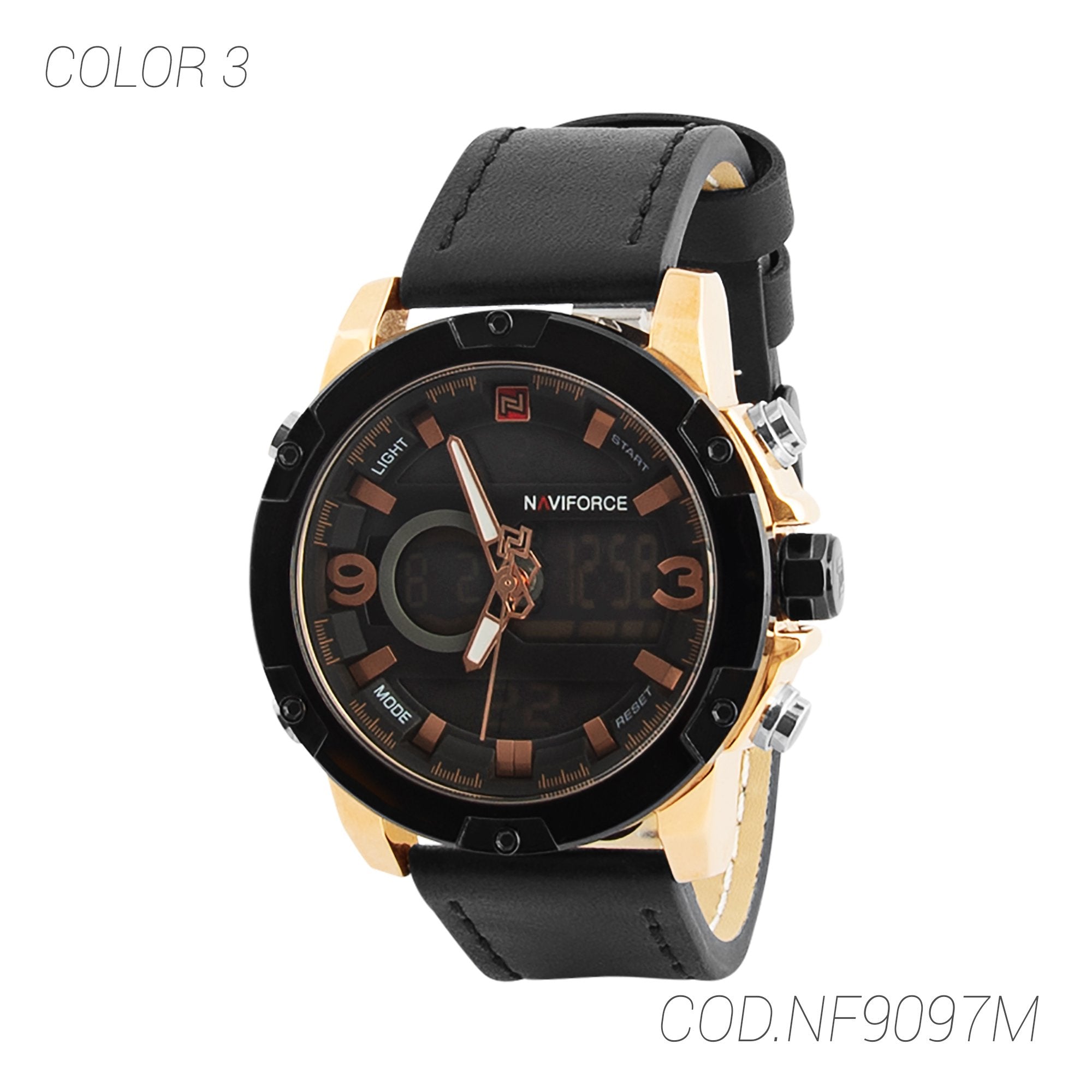 Naviforce watch nf9097m on sale price