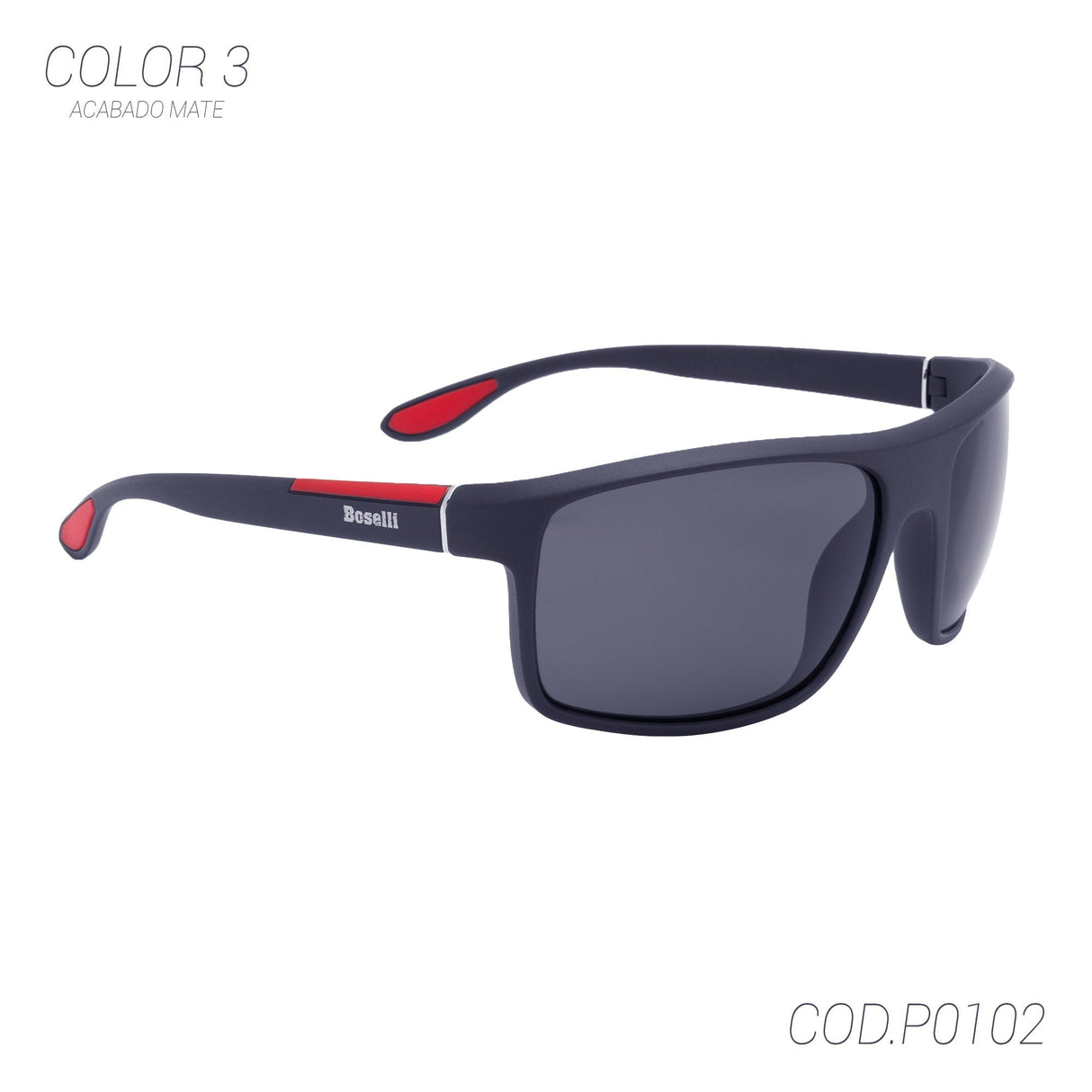 LENTES DE SOL POLARIZADOS UNISEX P0102 BOSELLI