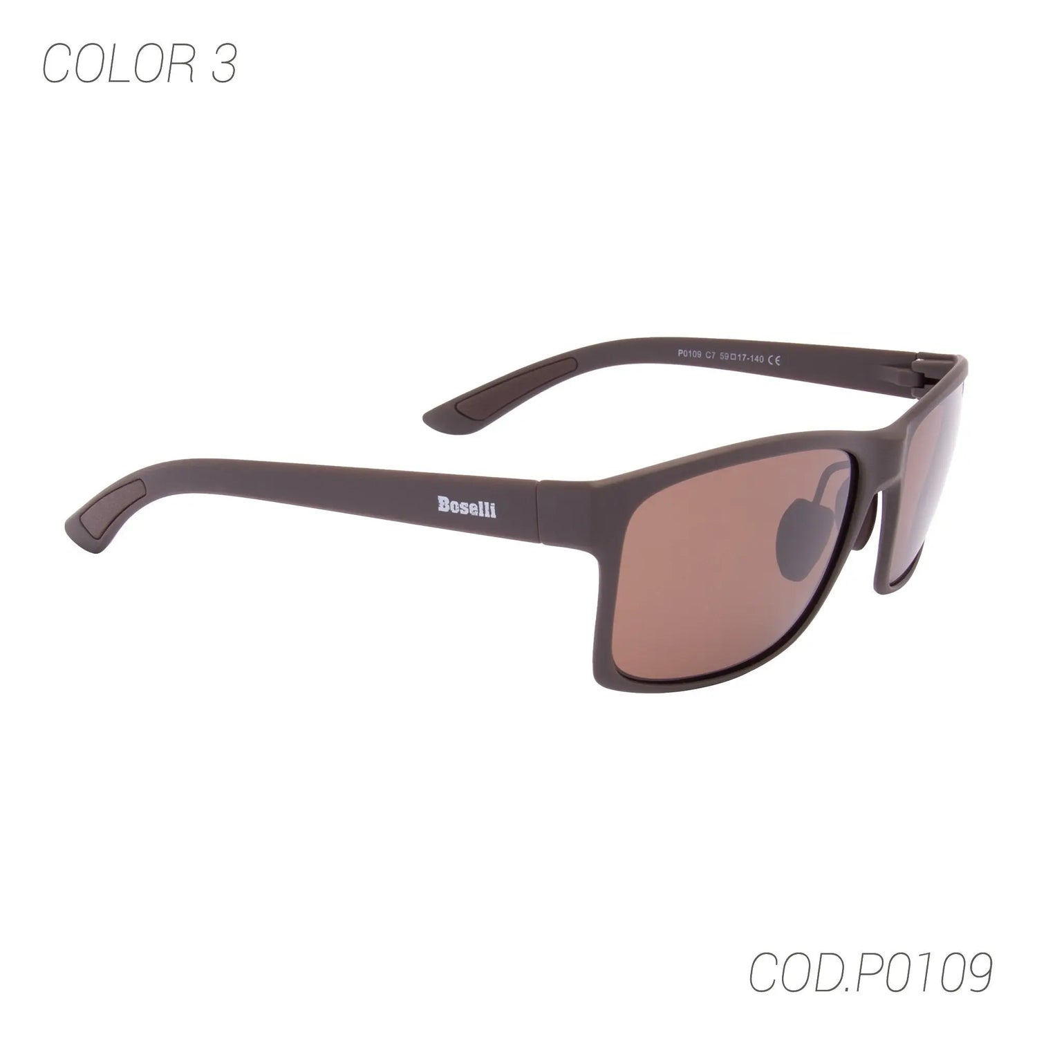 LENTES DE SOL POLARIZADOS UNISEX P0109 BOSELLI BOSELLI