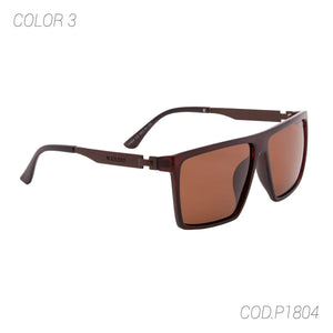 LENTES DE SOL POLARIZADOS UNISEX P1804 POLAR ROSE SUNTIME