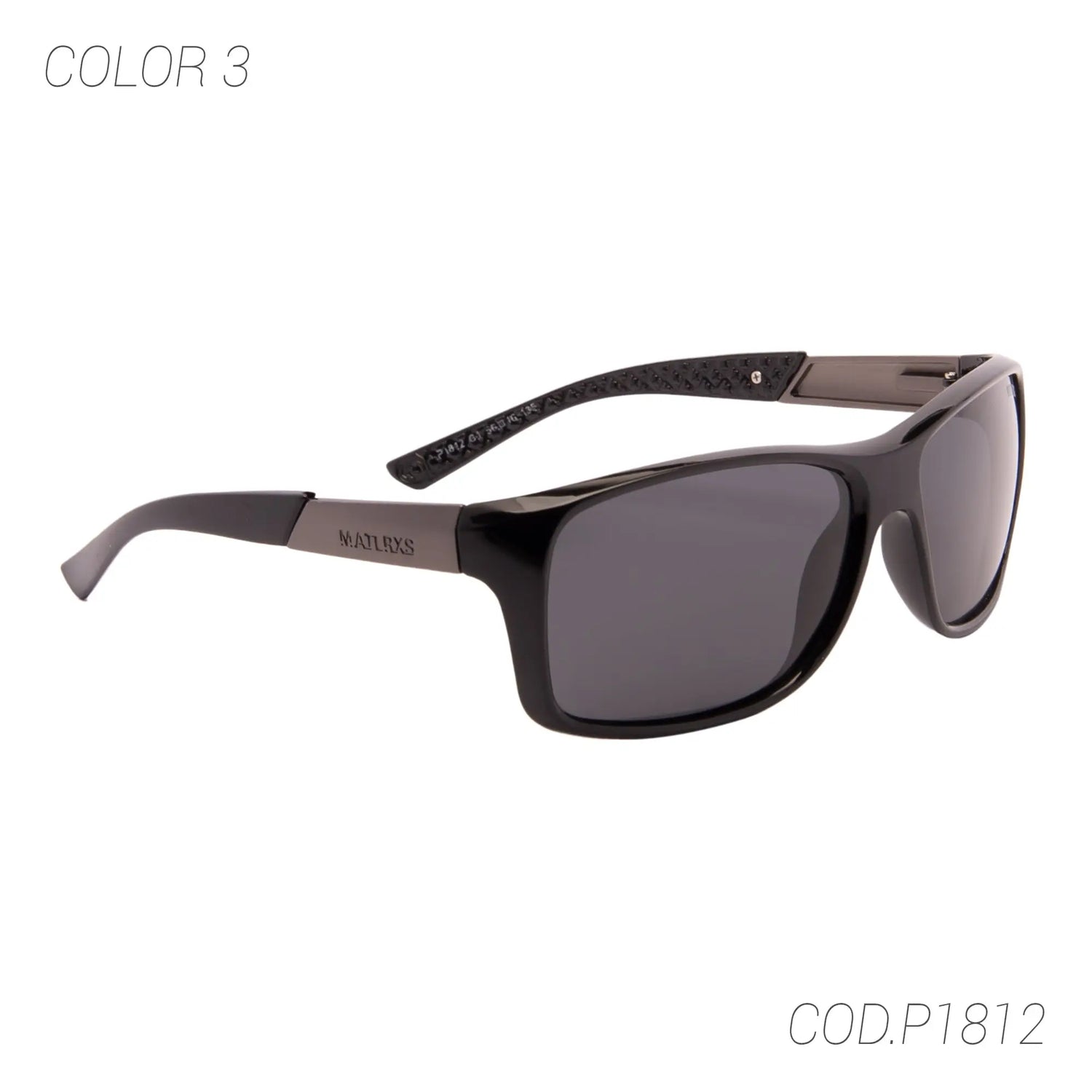 LENTES DE SOL POLARIZADOS UNISEX P1812 POLAR ROSE SUNTIME