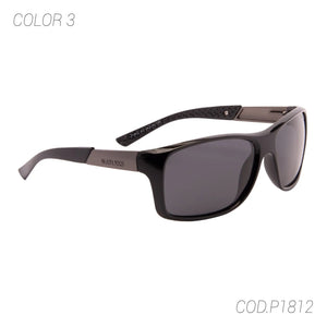 LENTES DE SOL POLARIZADOS UNISEX P1812 POLAR ROSE SUNTIME