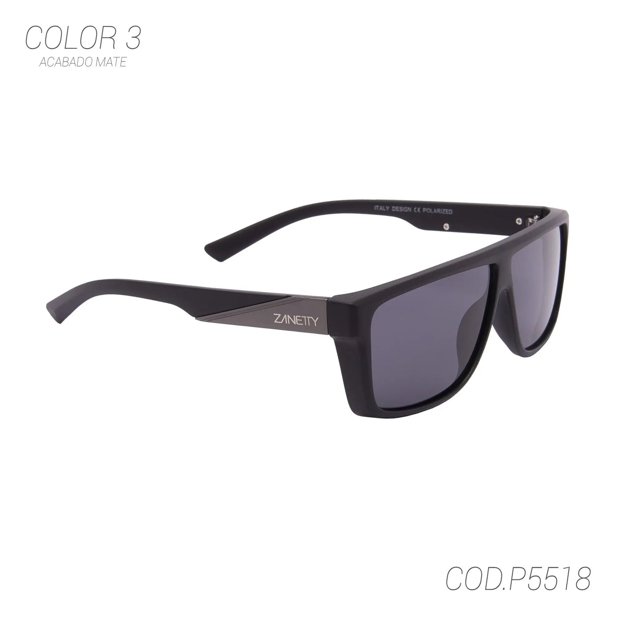 LENTES DE SOL POLARIZADOS HOMBRE P5518 ZANETTY ZANETTY