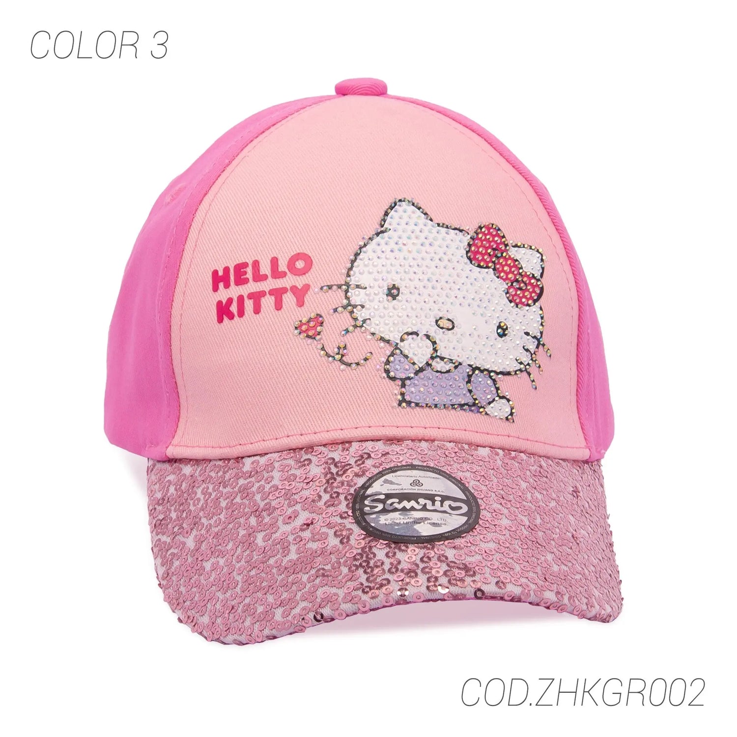 GORRA CON BROCHE KIDS ZHKGR002 HELLO KITTY HELLO KITTY