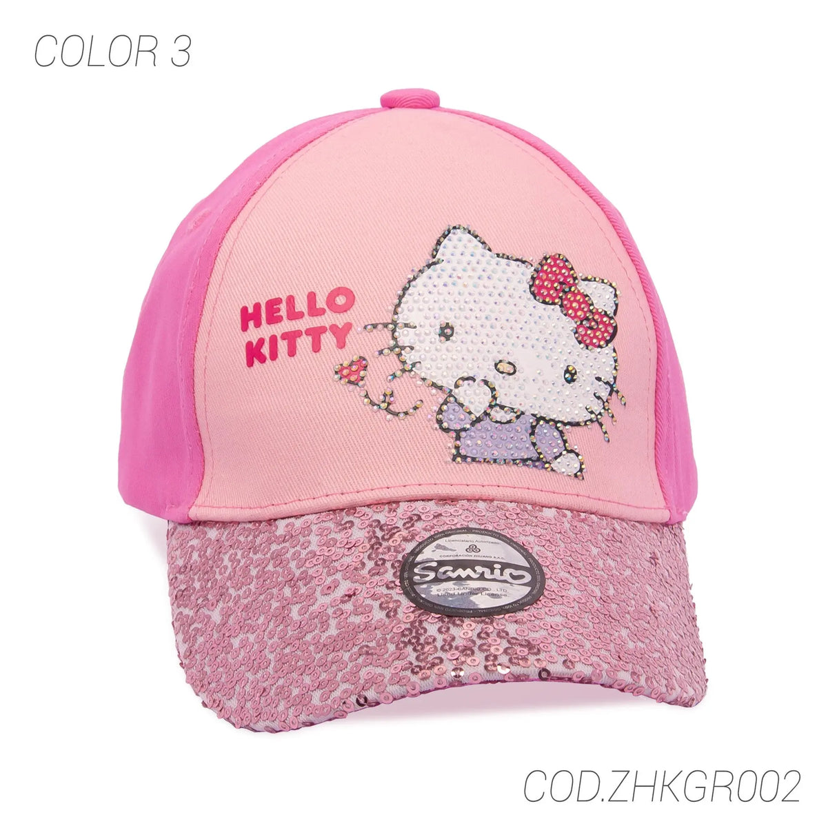 GORRA CON BROCHE KIDS ZHKGR002 HELLO KITTY HELLO KITTY