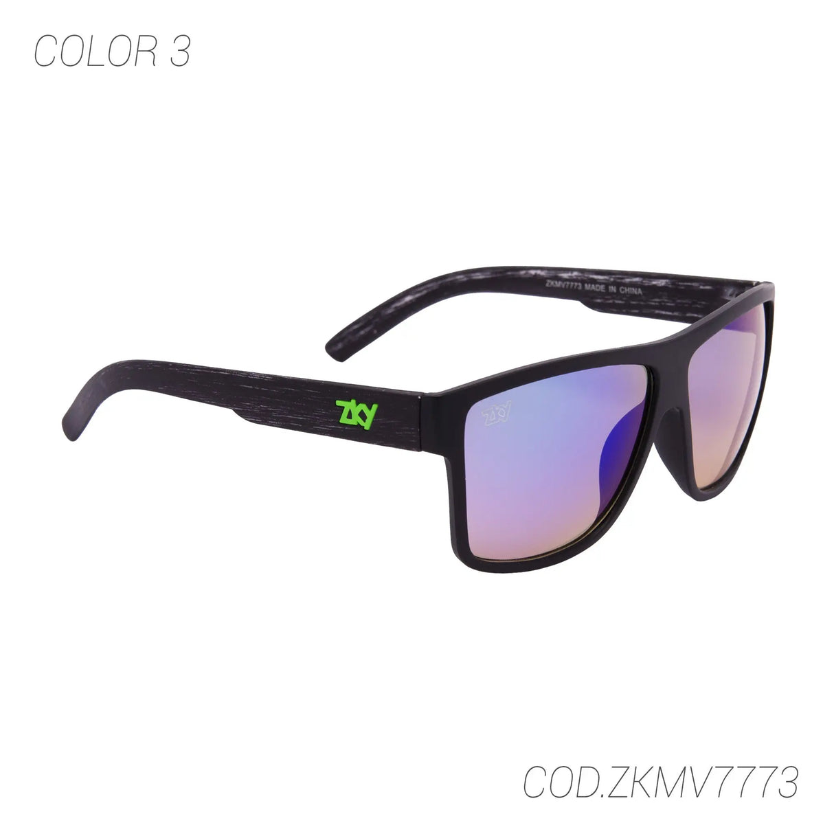LENTES DE SOL UV400 UNISEX ZKMV7773 ZKY ZKY