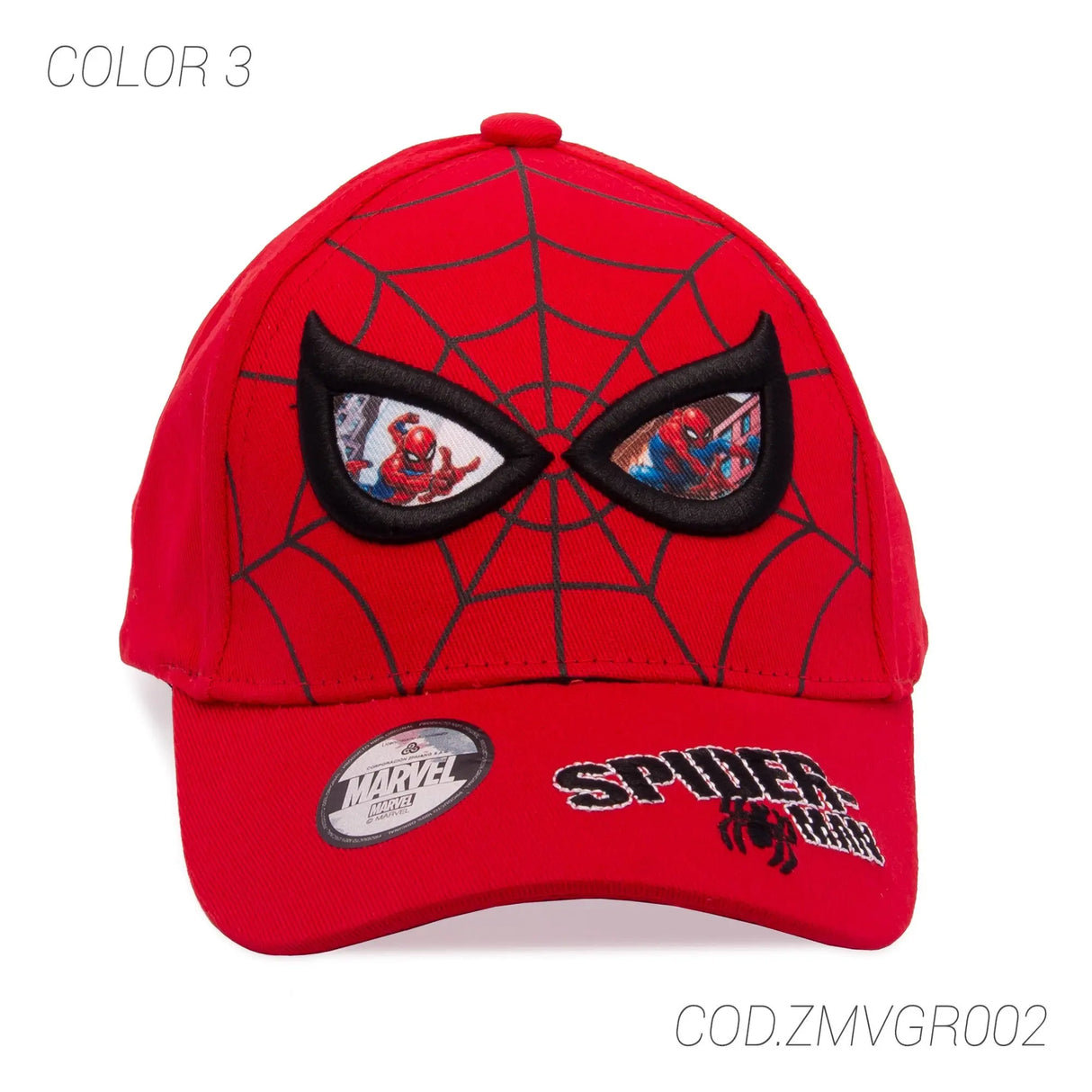GORRA MALLA KIDS ZMVGR002 SPIDERMAN MARVEL