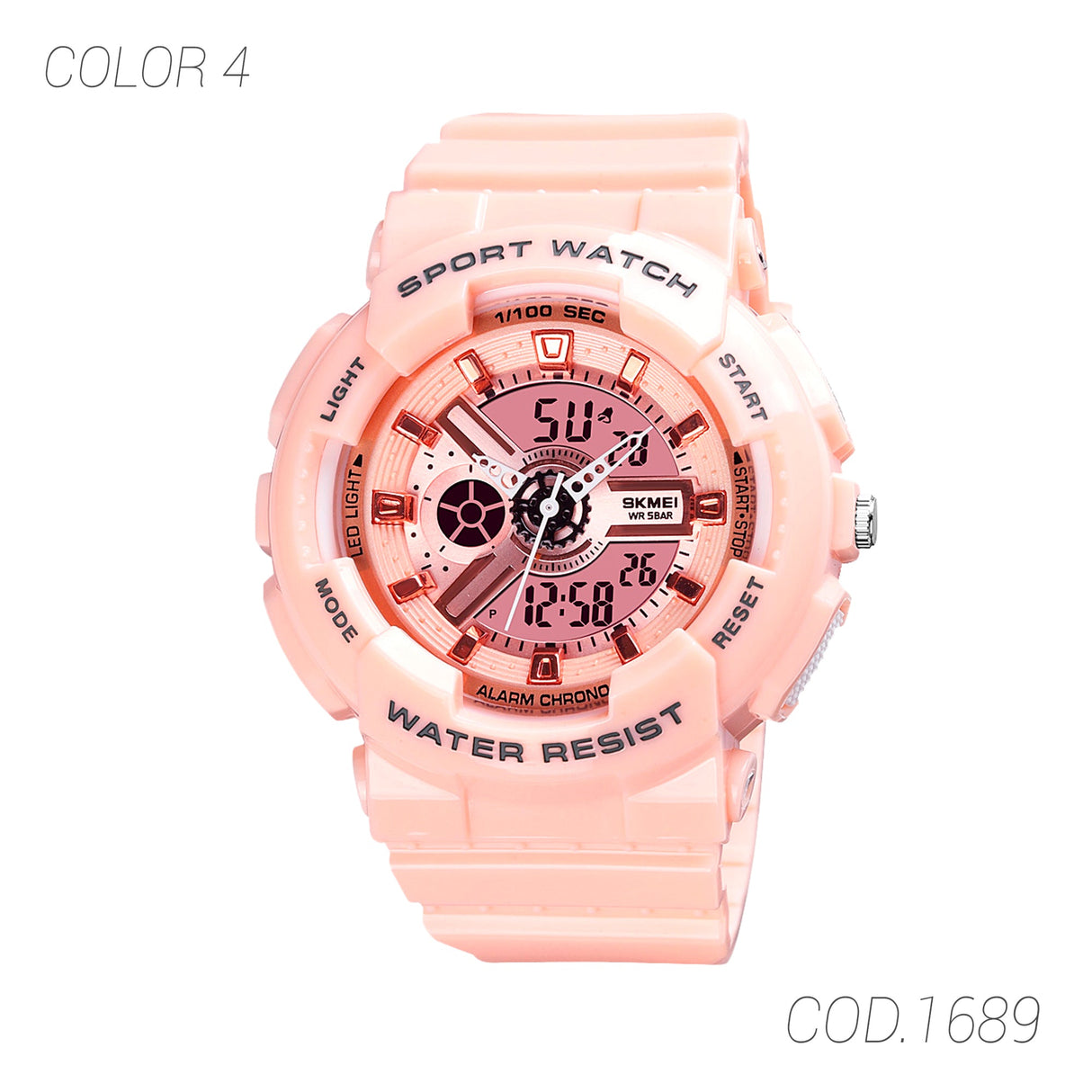 RELOJ ACUATICO MUJER 1689 SKMEI