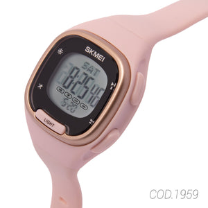 RELOJ ACUÁTICO MUJER 1959 SKMEI
