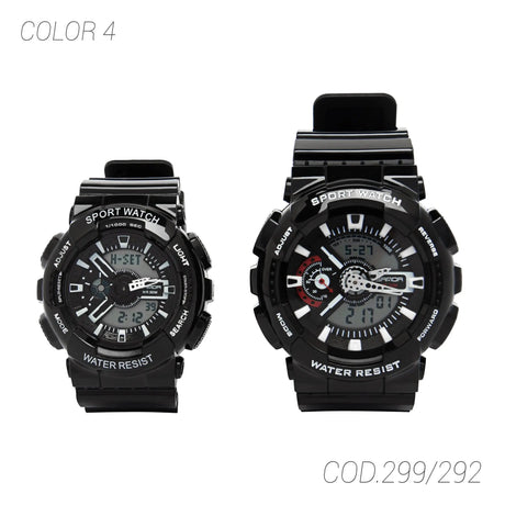 RELOJ SANDA 299/292 ACUATICO PARA PAREJA SUNTIME