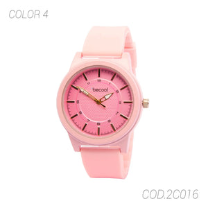 RELOJ RESISTENTE MUJER 2C016 BECOOL BECOOL