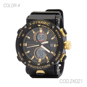RELOJ RESISTENTE HOMBRE 2X021 XDYNAMIC X-DYNAMIC