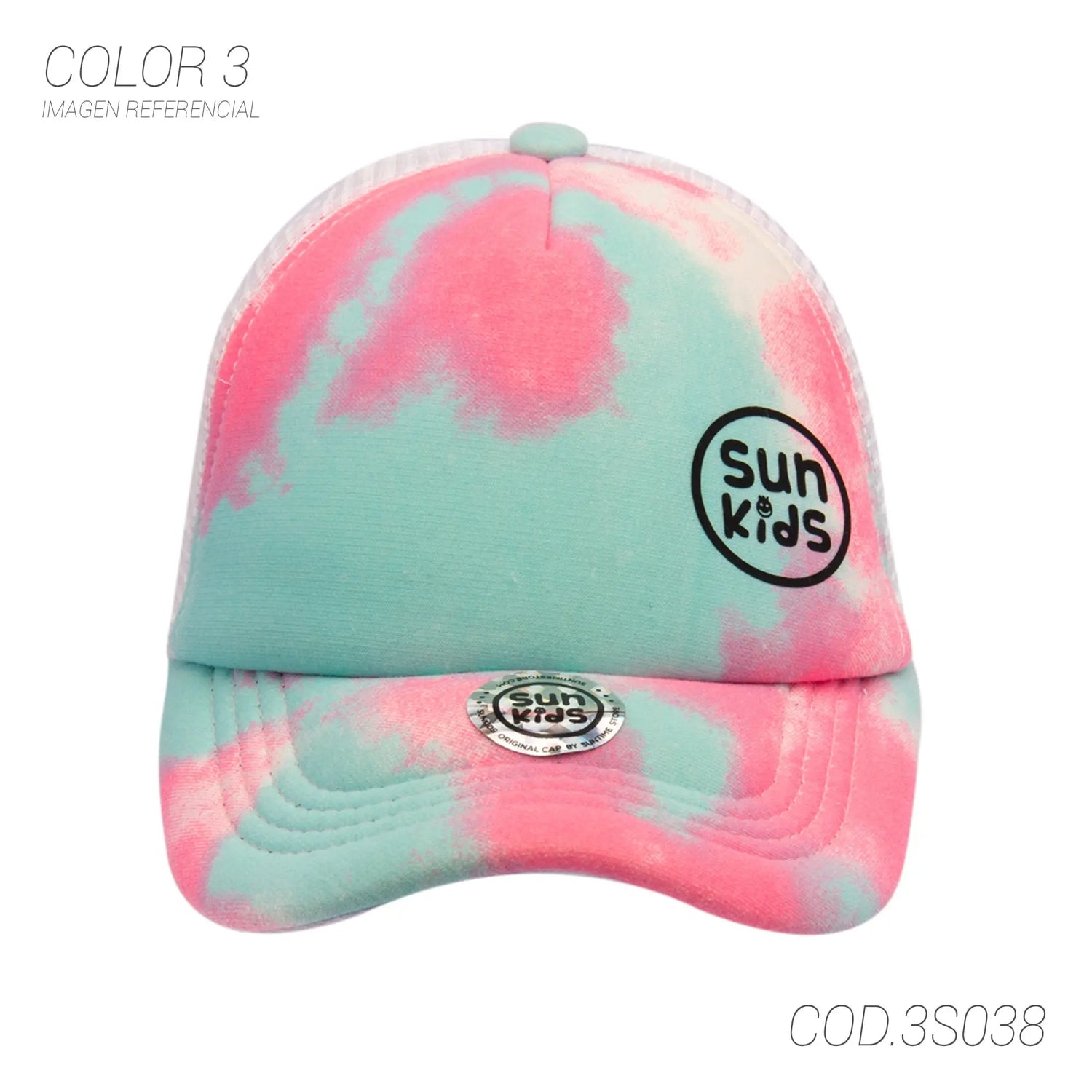 GORRA CON BROCHE KIDS 3S038 SUNTIME SUNKIDS