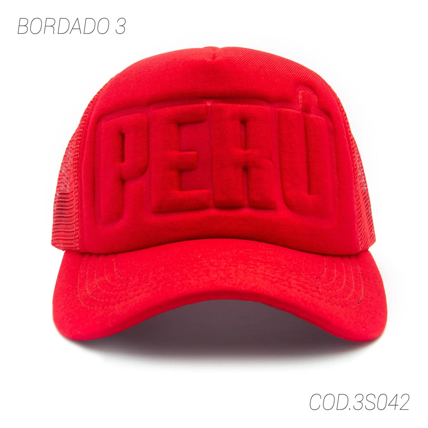 GORRA CON BROCHE UNISEX 3S042 PERU SUNTIME