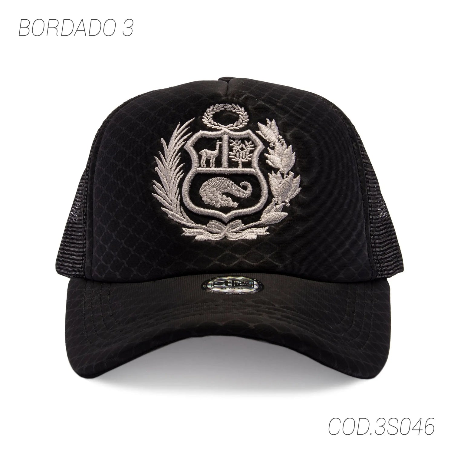 GORRA CON BROCHE UNISEX 3S046 PERU SUNTIME