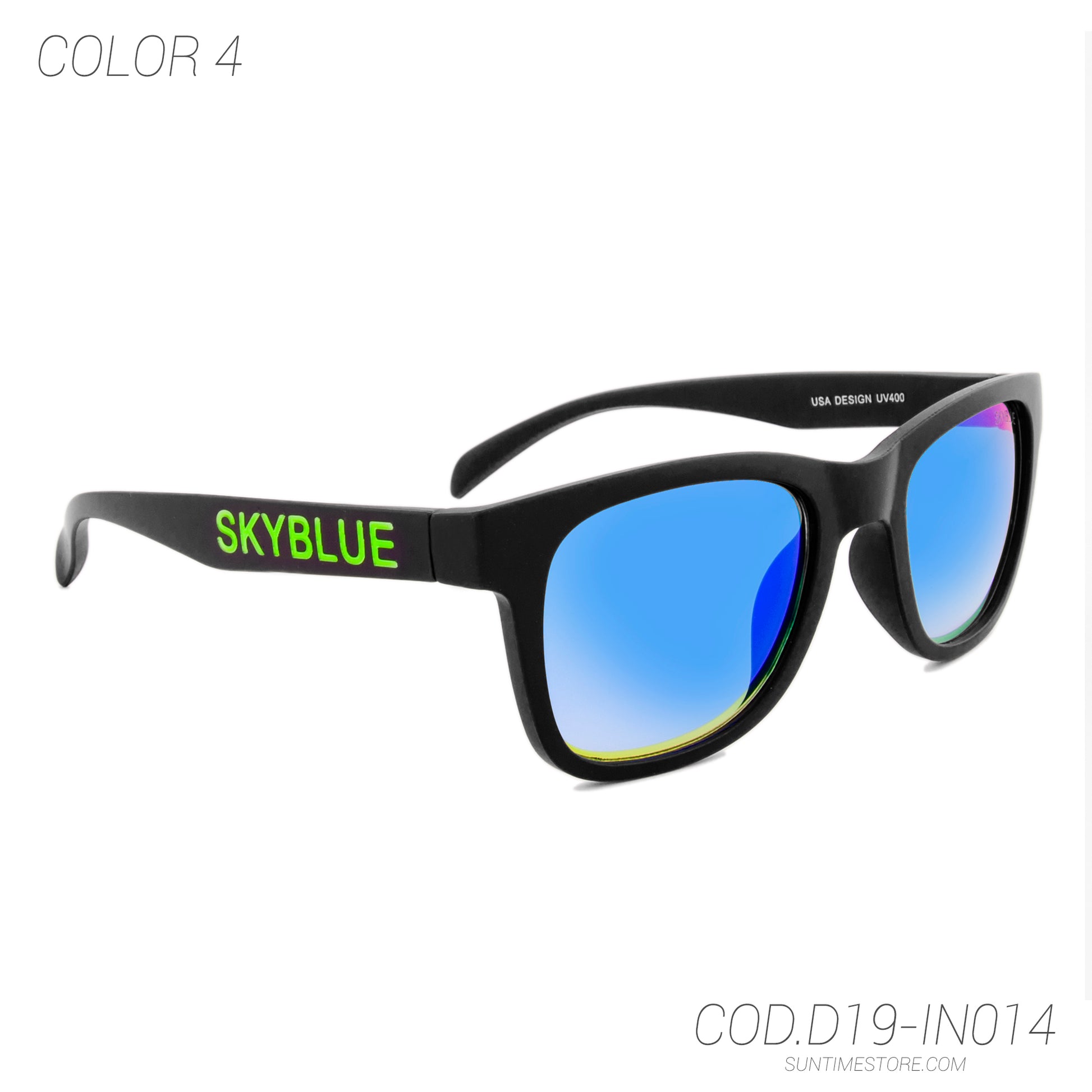 SkyBlue GAFA URBANA UV400 IN014 - SUNTIMESTORE.COM